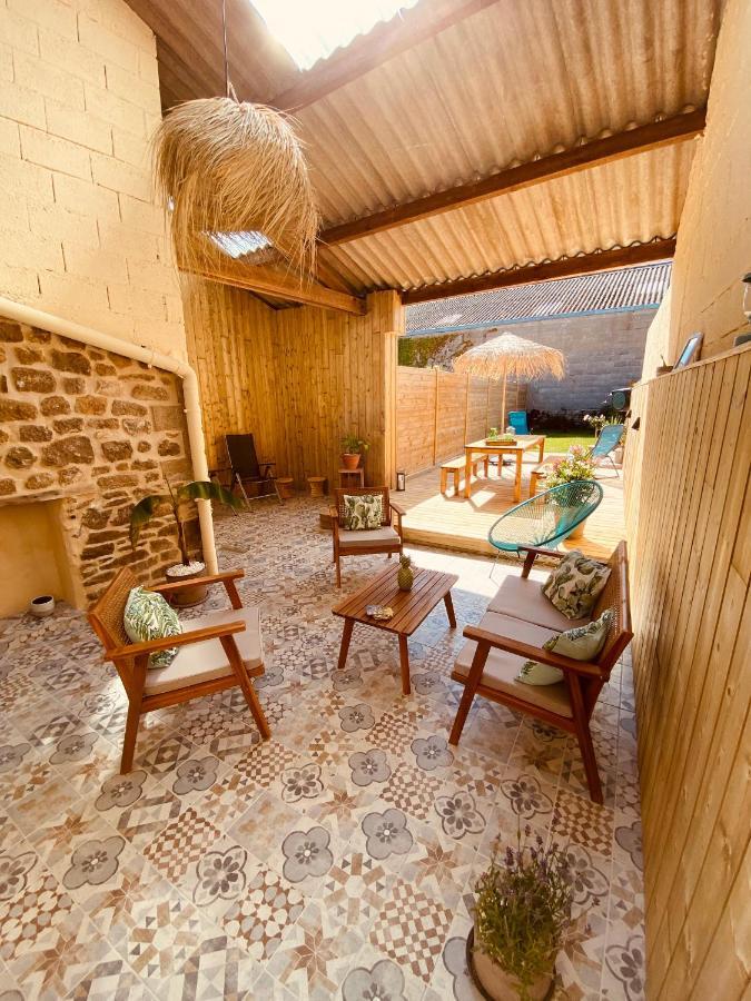 Willa Gite « Le Patio » Montfarville Zewnętrze zdjęcie
